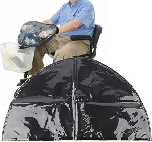 Mobility Scooter Control Panel Cover, Foldable Scooter Tiller Rainproof & Dustproof Cover, Waterproof Accessory for Electric Wheelchair, Portable & Durable