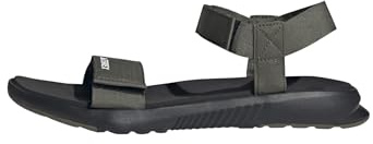 adidas Unisex Terrex Hydroterra Light Sandals, Core Black/Olive Strata/Cloud White, 40.5 EU