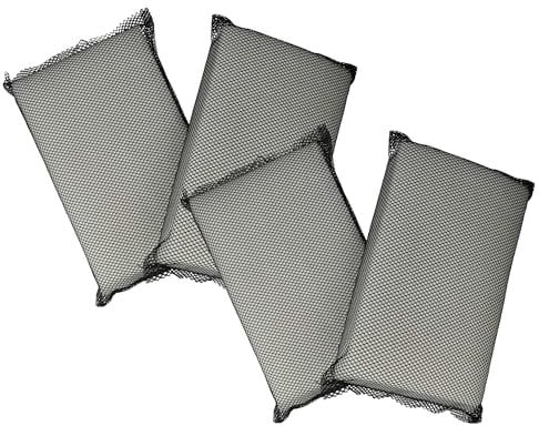 vhbw 4X Filterpad kompatibel mit Evolution Power 4 Poolsauger, Poolroboter - Feinfilter, 25 x 16 x 4 cm