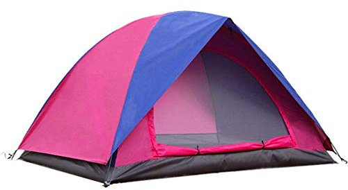 Camping -Zelt wasserdichte Winddichte leichte Paar Zelt Outdoor Kuppel Zelt, Pink Household faucets