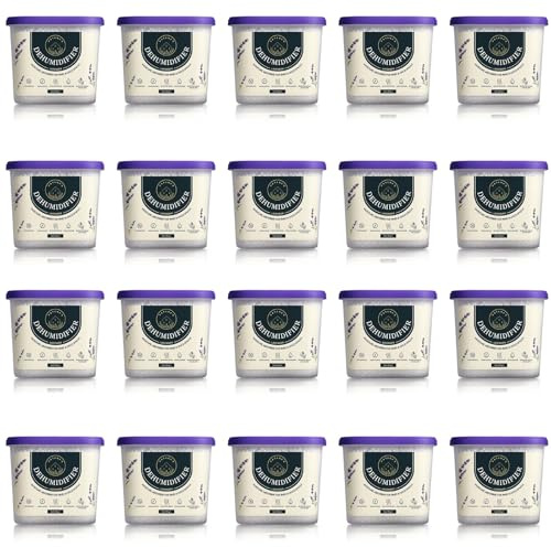 Moisture Absorber Dehumidifier Tub 600ml – Non-Electric Damp Traps for Condensation, Mould & Odour Control – Ideal for Home (20)