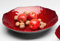 Sandra Rich Schale Luxor rot 8 cm Ø 38,5 cm