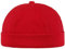 Hutshopping Cotton Dockercap Herren | Mütze aus 100% Baumwolle | Docker in Einheitsgröße (54-61 cm) | Cap mit Klettverschluss | Hafenmütze in Verschiedenen Farben | ganzjährig Tragbar, Rot, Einheitsgröße