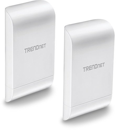 TRENDnet N300 2.4GHz 10dBi High Power O utdoor PoE Preconfigured Point, TEW-740APBO2K (utdoor PoE Preconfigured Point -to-Point Bridge Kit PoE Access Point (IPX6))