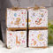 50pz Scatoline Portaconfetti Bomboniere Battesimo Scatole Carta Nascita Regalo Bambini con Corda Iuta Stampa Elefante Fiori Decorazione Confetti per Festa Battesimo Compleanno Matrimonio