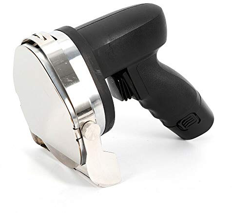 Coltello per Kebab Elettrico 80W Affettatrice di Kebab con Batteria Spessore di Taglio 0-8 mm Senza Filo In Acciaio Inossidabile Negozi di Carne Famiglie 25 x 19 x 24 cm Affettatrice per Kebab