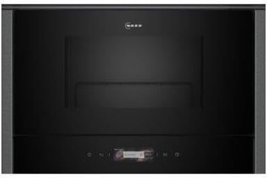 Neff NL4GR31G1B Built-In Microwave Oven - Black with Graphite-Grey Trim, 700057789