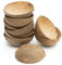 Little Cherry Cuencos de coco ecológicos, biodegradables, gran alternativa ecológica al cuenco de madera o bambú, cuenco de coco para todos los eventos (cuenco mediano de coco, paquete de 10)