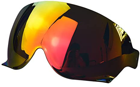 YIWENG Helmvisier Ersatz für SHOEI JO EX-Zero CJ3 Helm Motorrad Windschutzscheibe Helmlinse