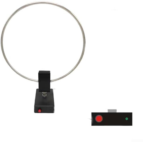 GA800 Active Shortwave Radio, Loop Antenna with BNC Cable, 10KHz-159MHz Portable HF Receiving Antenna For Ham Radio