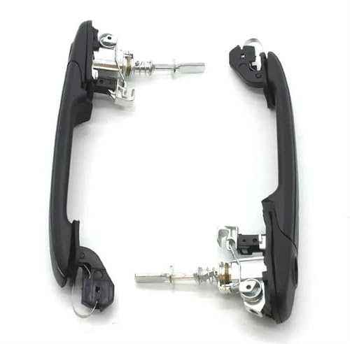 Auto Türgriff Für VW Für Polo 6N 6N1 6N2 6N0837207C 6N0837207CD VORNE Links RECHTS TÜRGRIFF MIT Schloss Barrel Äußerer Türgriff Griff Ersatz(2pcs)
