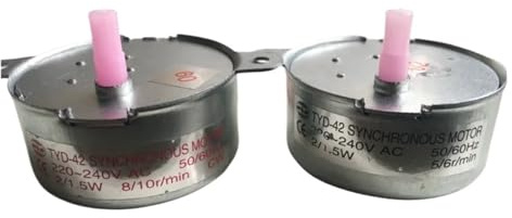 Moteur synchrone à aimant permanent TYD-42 220 V, micro-moteur CA, ventilateur, lampe de projection(10 rpm)