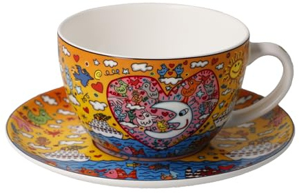 Goebel Tee-/ Cappuccinotasse Rizzi The Romance of the Sea - Pop Art