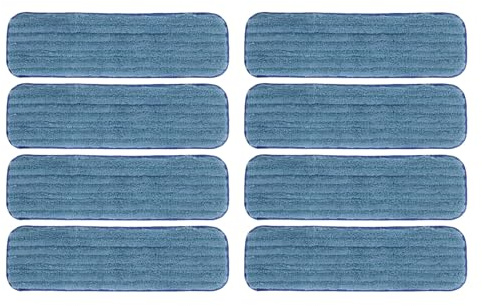 Buachois Mop Deep Clean Pad, selbstklebend waschbar wiederverwendbar 46x13.7cm Vliesstoff Ersatzpad fur Bona Serie Hartbodenreiniger