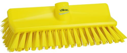 Vikan, Yellow Brush,High-Low,Medium,10,PP/PBT, 7047