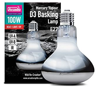 Ardacia SMA100E27 D3 Basking Lamp, 100 W