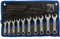 SW-Stahl 00840L Gabelringschlüsselsatz 10-19 mm extra kurz I 10-teilig I blendfrei I Ringschraubenschlüssel I Doppel-Schraubenschlüssel I Ringschlüssel Set I Maulschlüssel I Ringmaulschlüssel