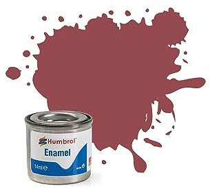 Humbrol 14ml No. 1 Tinlet Enamel Paint 73 (Wine Matt)