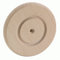 Holzrad 80x12 mm Buche roh, ballig, vorgebohrt