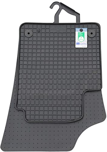 PETEX Gummimatten passend für Citigo ab 2012 Fußmatten schwarz 4-teilig