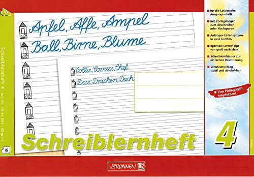 Lernheft/SchreibheftBrunnen 4 / Din A4 quer LATEIN
