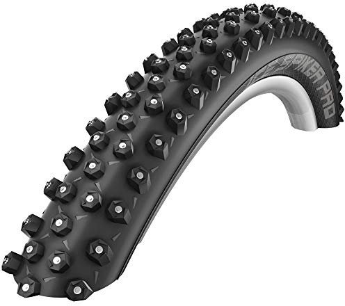 SCHWALBE Ice Spiker Pro Standard spike tire 650B 27,5 x 2,25 (57-584) Black, Winter, RaceGuard, Weight:1100 g