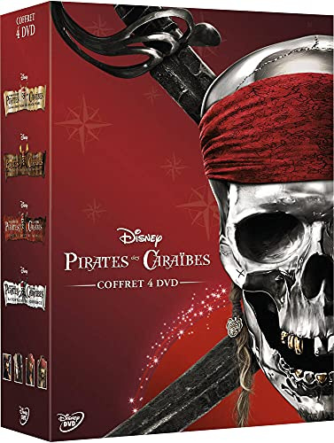 Coffret pirates des caraïbes 1 à 4 [FR Import]