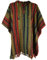 GURU SHOP Poncho Hippie Chic, Ethno Poncho, Andenponcho - Bunt, Herren/Damen, Baumwolle