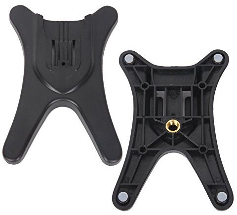 2 x Universal Hot Shoe Flash Light Stand Base Holder for Nikon Canon Speedlite