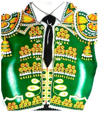 Zings Delantal de cocina traje de torero - Color Verde