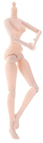 SM SunniMix für 1/3 BJD SpielzeugSpielzeugpuppe 60cm GelenkSpielzeugpuppe GliederSpielzeugpuppe zum sammeln DIY Herstellung, Normale Haut