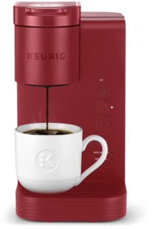 Keurig K-Express Essentials Single Serve K-Cup Pod Coffee Maker, Red, Regular