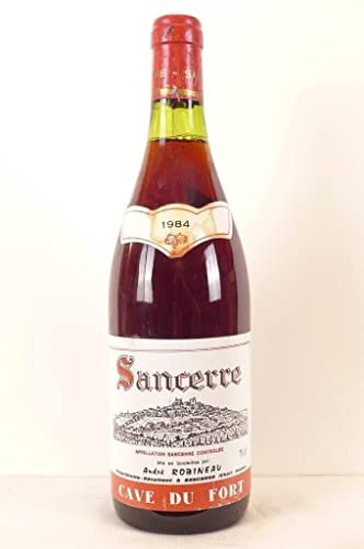 sancerre andré robineau cave du fort (collerette tâchée) rouge 1984 - loire - centre