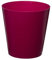 Home Garden Ornaments Plant Pots Indoor Durable Indoor Plant Pot - Aga Plastic Cache Pot Vibrant Colours Flower Pots (Diameter: 19cm, Colour: Pink)