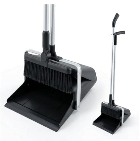 MSV Brush and Dustpan Set with Swing Lid