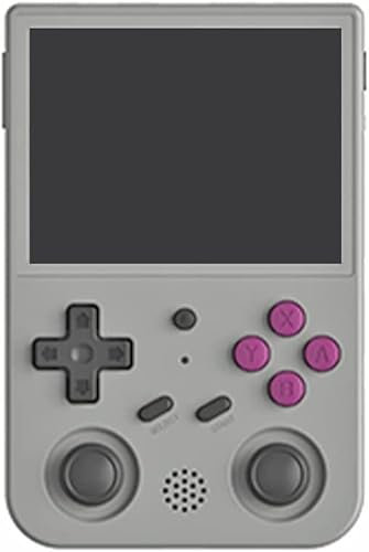 RG353V - Consola de juegos de mano con pantalla IPS de 3,5, sistema operativo dual Android 11 y sistema Linux, soporta 5G WiFi 4.2 salida Bluetooth, tarjeta 256G incorporada 35000+ juegos