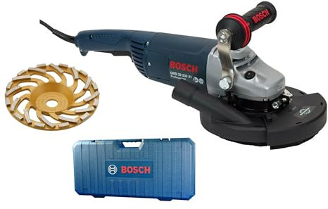 BETONSCHLEIFER/ESTRICHSCHLEIFER/BOFENSCHLEIFER/SANIERUNGSFRÄSE/WINKELSCHLEIFER SET 180mm / 2200W