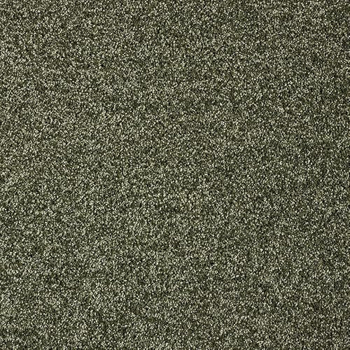 Weicher Teppichboden in Dunkelgrün Teppich Meterware ideal für Wohnzimmer und Schlafzimmer Kräuselvelours Teppich Auslegware in Oliv (4 m x 8,5 m)