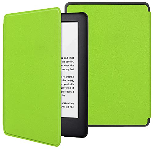 NAWVNMI Custodia per KindleCustodia con Kindle Paperwhite da 6 (per Versione 2012-2017), Modello No: Ey21 / Dp75Sdi, Custodia Protettiva in Pelle Pu con Funzione Smart Wake/Sleep, Stile L