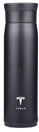 BAUFAS Thermobecher Kaffeebecher, FüR Tesla model S model X model Y model 3 Auslaufsicherer kaffeebecher Thermosflasche Reisebecher, für den Innen- und Außenbereich