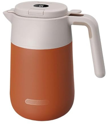 Premium 2L thermoskanne mit digitaler Temperaturmessung, 316L Innentank, thermische Kälteisolierung, ideal für heiße und kalte Getränke(Color:AA,Size:2.0L)