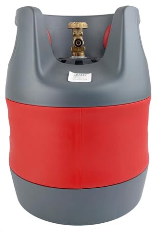 HausundWerkstatt24 5kg CAMPKO Komposit Gasflasche 12,7l mit Füllstop die leichteste Flasche für Propan