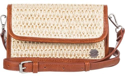 Roxy Birds Melody - Straw Waistpack for Women - Stroh-Handtasche - Frauen - One Size - Gelb.