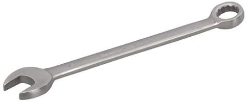 Llave combinada acodada de acero inoxidable de 7 mm, 120 mm