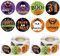 Rotolo di adesivi Halloween per bambini da 1000 pezzi, carino 1000 rotoli di adesivi Rotolo di adesivi Halloween per adulti,Cute Halloween Stickers 8 Design Halloween Vinyl Roll Stickers(2.5cm)