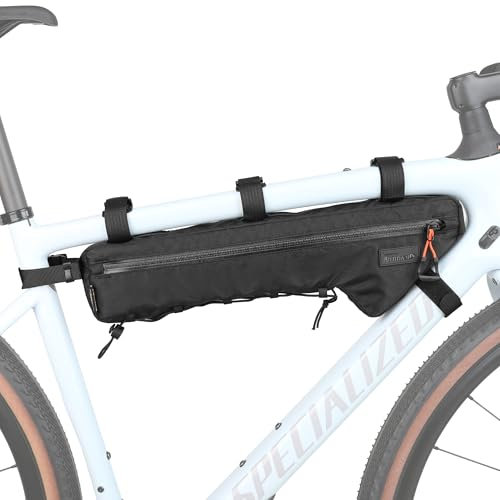 Rhinowalk Fahrrad Rahmentasche Wasserdicht Rohrtasche Oberrohrtaschen Triangeltasche Dreieck Fahrradtasche für Mountainbike Rennrad Fahrradzubehör