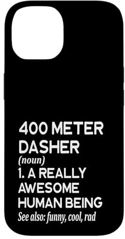 Hülle für iPhone 14 400-Meter-Sprint Definition Lustig — Run Runner Running