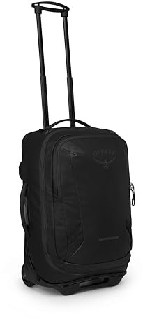 Osprey Transporter Wheeled Carry-On, Raven Black