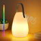 IROO Outdoor Lampe Akku mit Fernbedienung Outdoor Tischlampe Warmweiß 8 Farben Dimmbar akku Camping Lampe Wasserdicht Ideales Dekor für Ihr Haus und Garten (AAA battery)