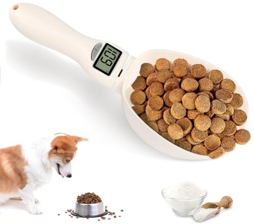 Balance de Cuisine Numérique, RISVOWO Cuillere Doseuse à Graduation 1g Jusqu'à 800g, électronique Balance Alimentaire Multifonctions, Pese Aliment Cuisine pour Peser Doser épices et Nourriture Animale